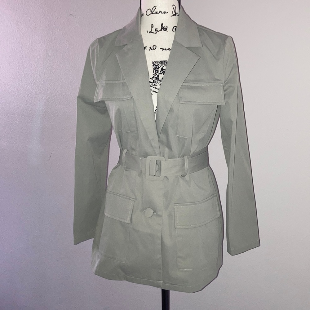 Sage green blazer
